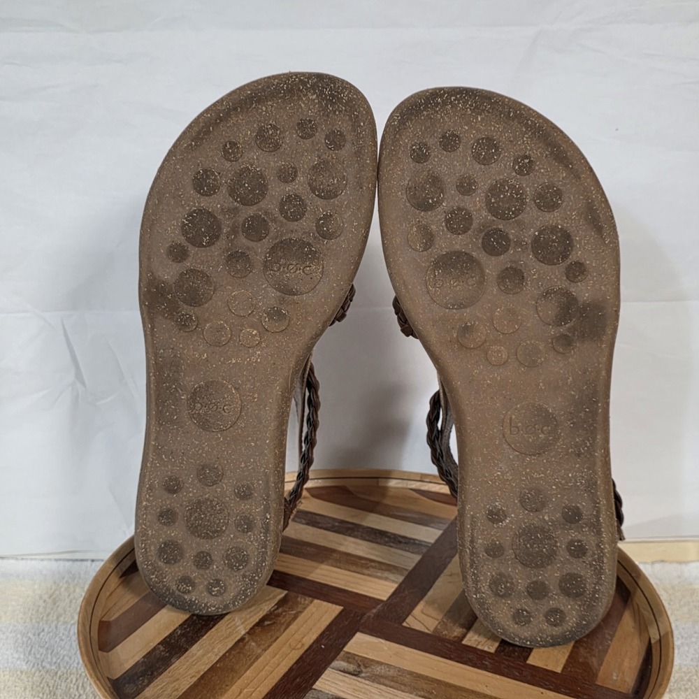 B.O.C by Born Women's Melinda Gladiator Sandal size 10 Brown Stappy - Picture 13 of 16
